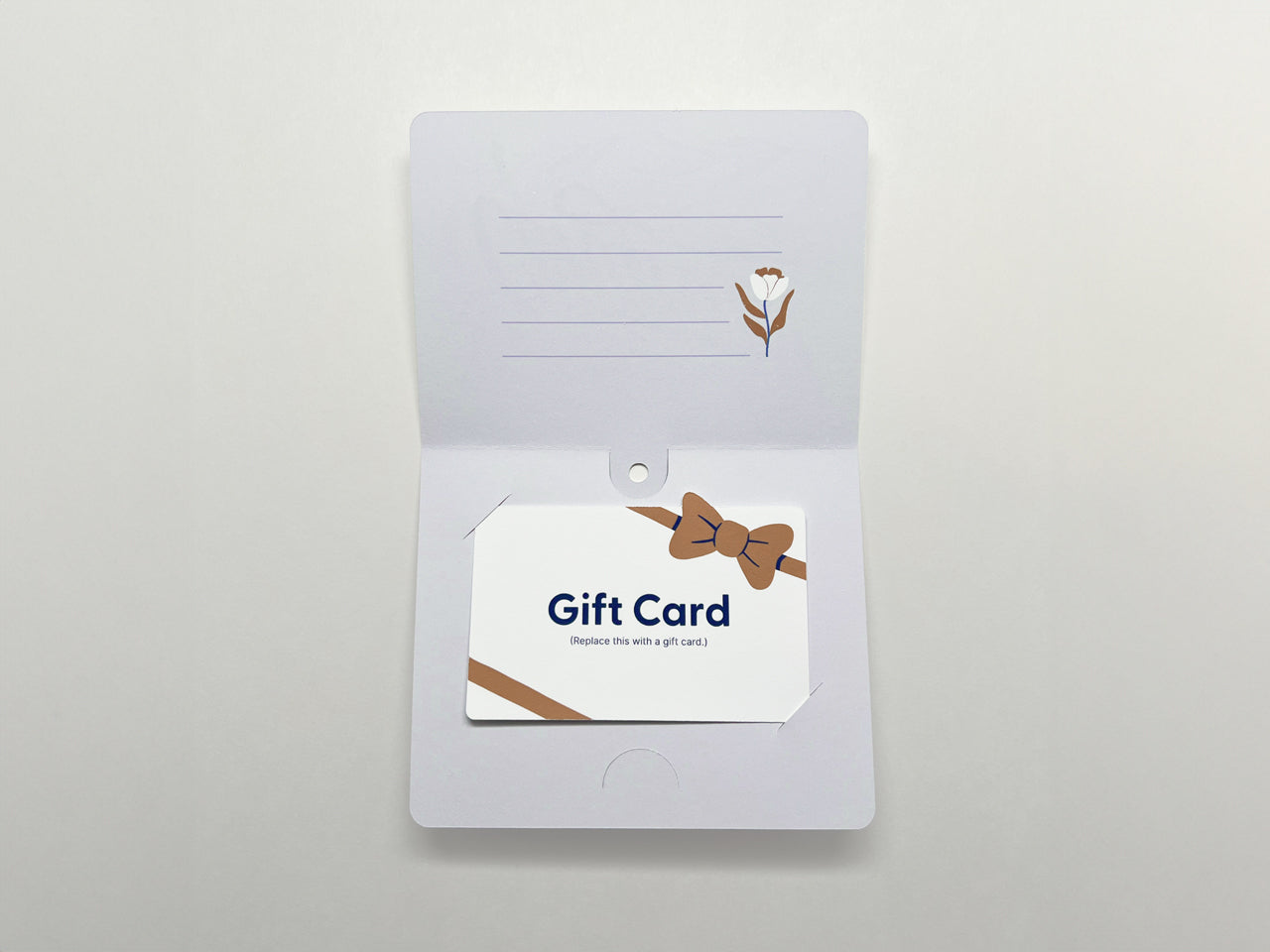 Congrats Gift Tag Card Holder