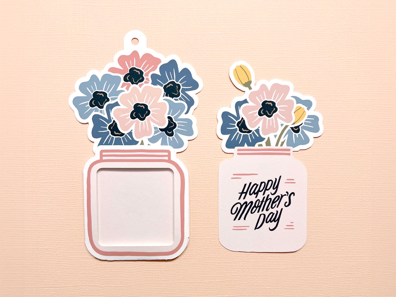 Handmade Mother's Day Gift Tag with Note Section - Personalize Your Gift with a Heartfelt Message