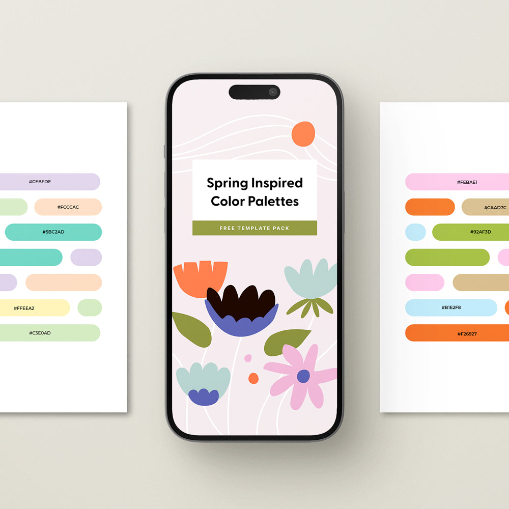 Spring Inpired Color Wheel Resources – Sungy Side Up